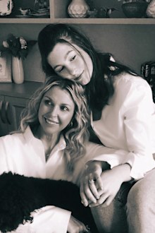 Leane Flynn with her youngest daughter Anabel.