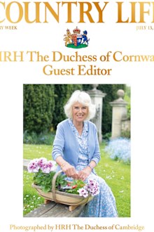 Camilla, Duchess of Cornwall is on the cover of the commemorative issue of Country Life Magaine, which she guest edited