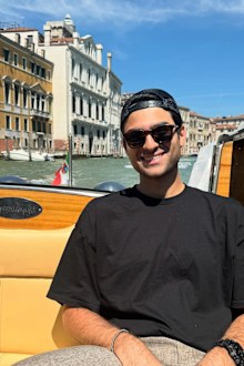 Matteo Bocelli in Venice, Italy