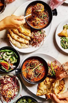 Dishoom food in London