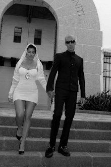 Kourtney Kardashian and Travis Barker's wedding