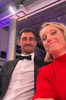 Alyssa Healy and Mitchell Starc