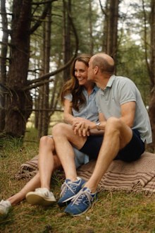 Catherine, Princess of Wales and Prince William, Prince of Wales Valentine's Day