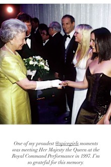 Victoria Beckham pays tribute to Queen Elizabeth