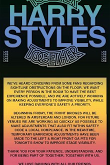Harry Styles statement