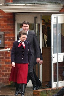 Princess Anne, Husband Tim Laurence & Peter Phillips