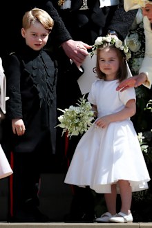 Meghan Markle's wedding dress display 