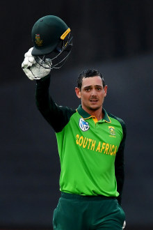 Quinton de Kock of South Africa.