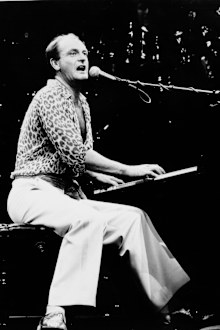 Peter Allen during his famed performance at Radio City Music Hall in 1981.