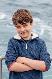 Prince Louis turns eight, celebrated with an official portrait 