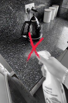 TikTok cleaning kitchen