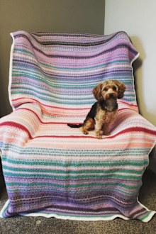 Temperature blankets crochet knitting