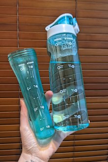 dishwasher, water bottles