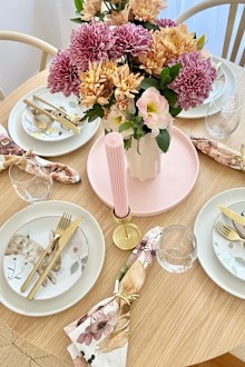Easter table setting