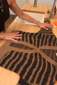 Laundry hacks, clothes shrunk in the wash