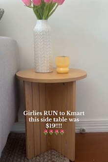 Hazel shows how she styled the Lyn side table in her home