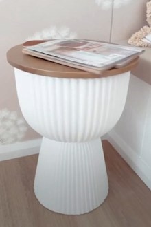 DIY side table Kmart hack