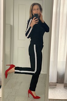 High heels at home? Shaynna Blaze is all for it.