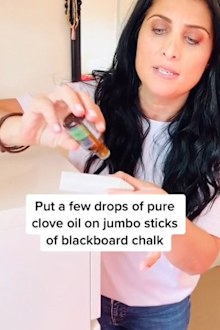 TikTok hack cleaning mould