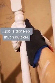 DIY hack painting TikTok