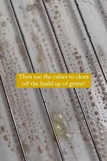 Oven rack cleaning tiktok hack