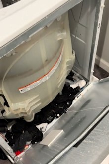 Socks found in washing machine