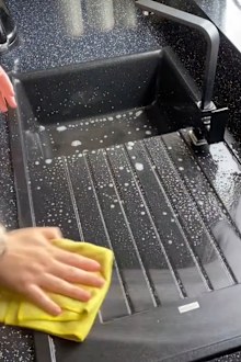 TikTok cleaning kitchen