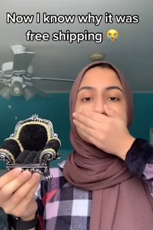 TikTok online shopping fail