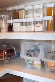 Pantry organisation storage Kmart