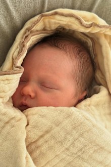 Justin Hemmes and madeline holtznagel have welcomed their first child together