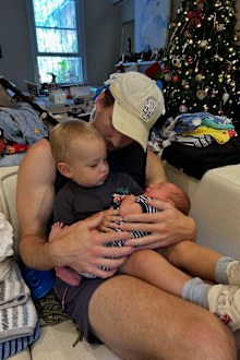 Jade Brycki Jade Tuncdoruk newborn baby Harvey tiktok influencer family Lachie Brycki 2025