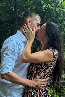 Michelle Jenneke and Alex Beck are engaged