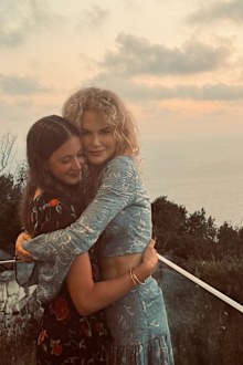 Nicole Kidman with daughter Sunday Rose