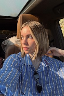 Emilie Kiser chopped off her hair in recent weeks.