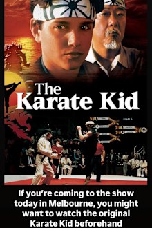 Coldplay brought Ralph Macchio from The Karate Kid on stage in Melbourne