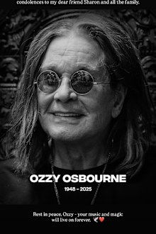 Sarah Ferguson shares a tribute to Ozzy Osbourne after his death