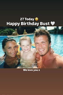 David Beckham post for Brooklyn's birthday