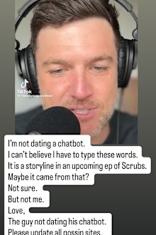 Zach Braff denies he's the actor involved with AI chatbot podcast