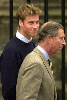 Prince William and Prince Charles in Scotland
