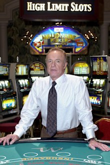 Actor James Caan poses on the set of the NBC series "Las Vegas," in Culver city, Calif., on Dec. 10, 2003.  
