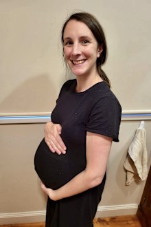 Brie Leigh experienced a partial molar pregnancy