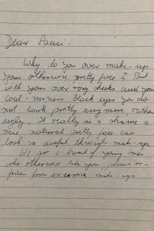 Sami Lukis' troll letters