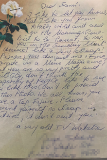 Sami Lukis' troll letters