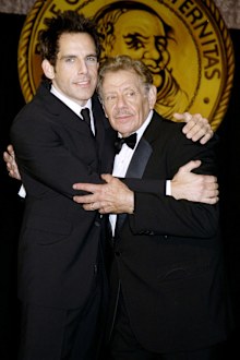 Jerry Stiller and Ben Stiller