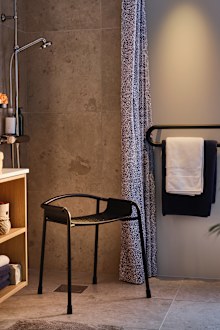 Ikea Basingen range, independent living products, shower chair, towel holder