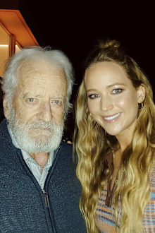 Nicolas Coster and Jennifer Lawrence