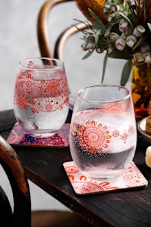 The Art by Lani collaboration range with Coles, homewares
