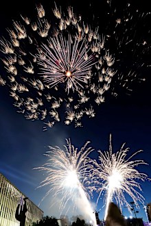 Fireworks in Canberra.