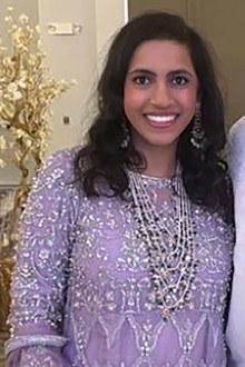 Asra Hussain Raza, 26, was one of several victims killed