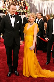 Heath Ledger and Michelle Williams